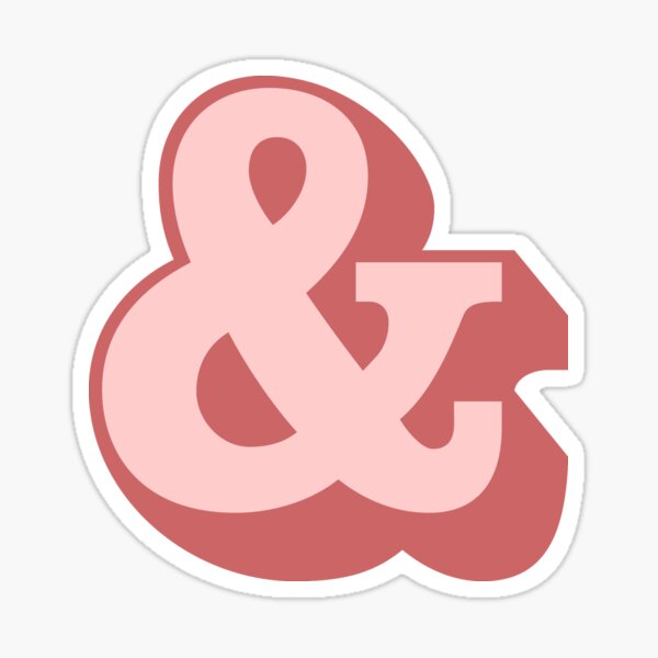 Lv TikTok  Symbols, Ampersand, Letters