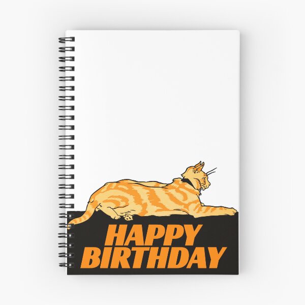 Item preview, Orange Antlers Cat's Happy Birthday: Edited From Merry Xmas (1921) Edward Penfield designed and sold by TeachUrb.