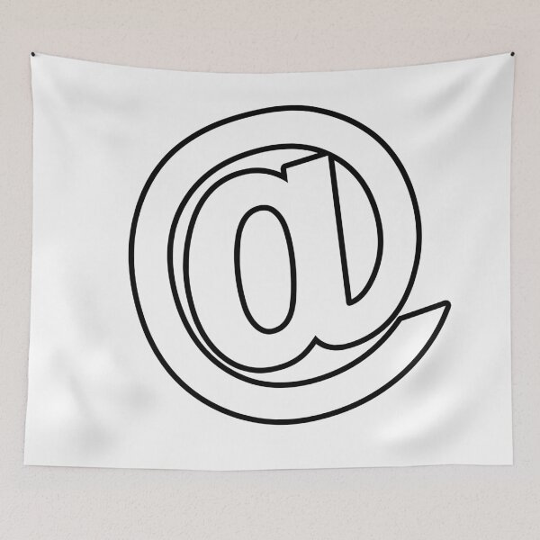 Item preview, @ at symbol designed and sold by starkle.