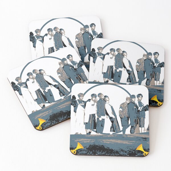 Item preview, bts retro illustration designed and sold by Kavi Designs.