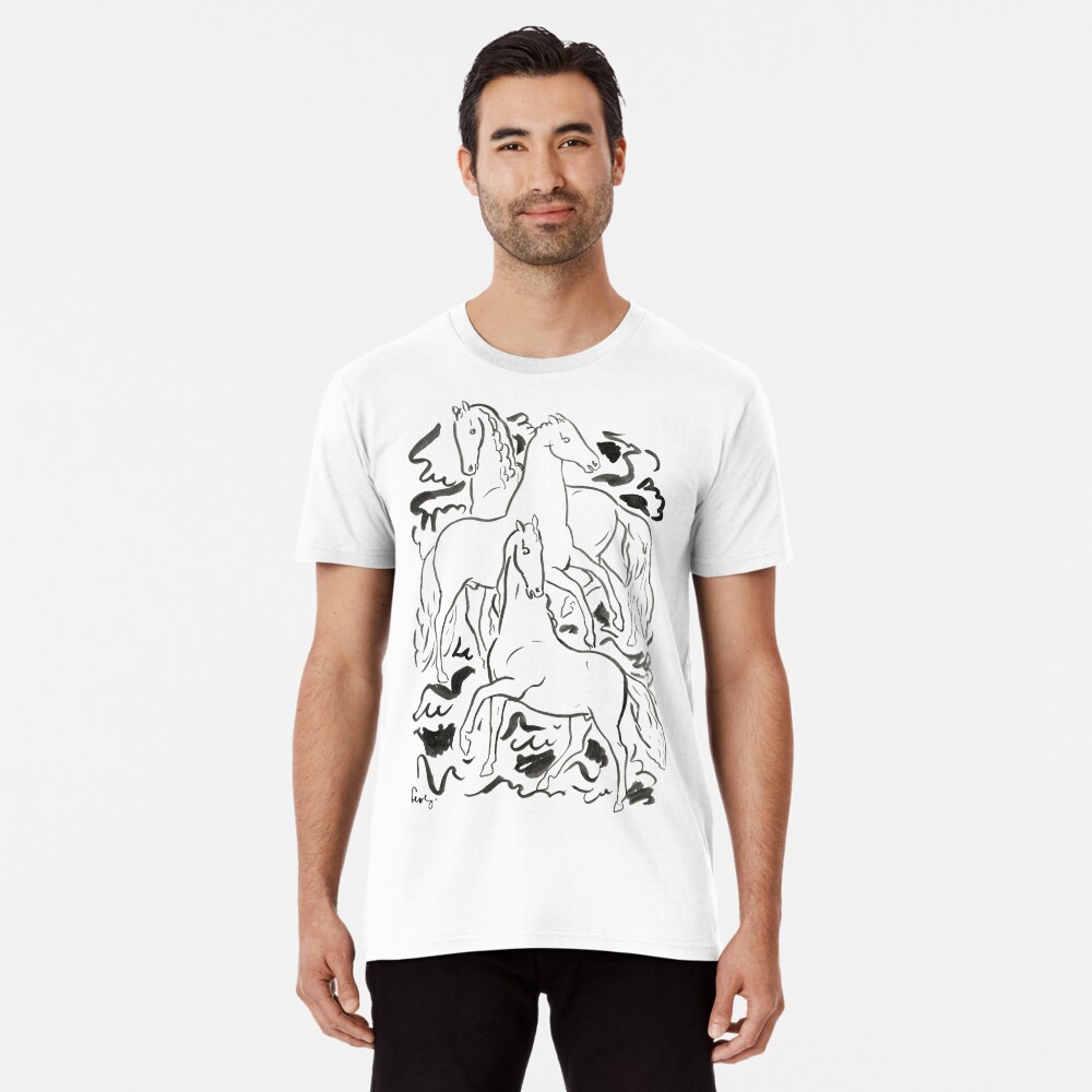 Aperçu de l'œuvre T-shirt premium créée et vendue par PanosTsalig.