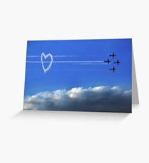 Taking Love to New Heights Greeting Card