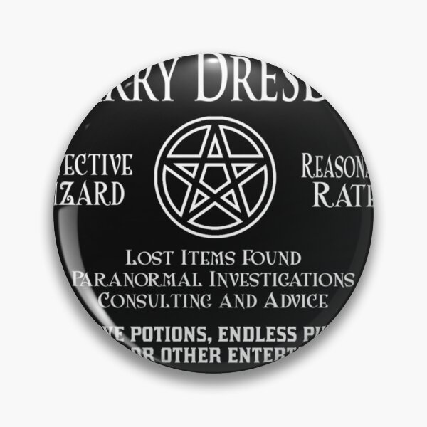 Item preview, Harry Dresden  Wizard Detective 2246 designed and sold by Russellones.