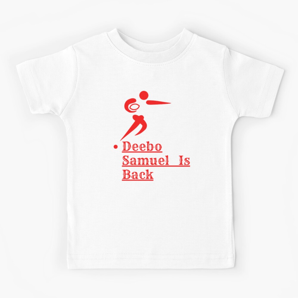 Deebo Samuel, Football, 49ers,  Kids T-Shirt for Sale by JohnSit