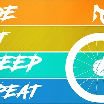 Artwork thumbnail, Ride eat sleep repeat by Rabe-Racing