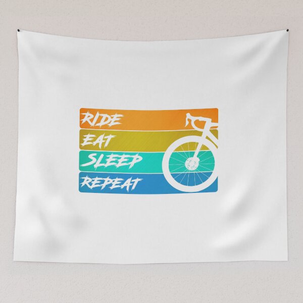 Artikelvorschau, Ride eat sleep repeat entworfen und verkauft von Rabe-Racing.