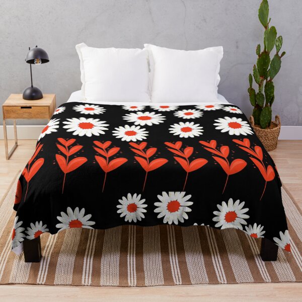Item preview, seamless flower motif pattern on dark background designed and sold by Giree07.