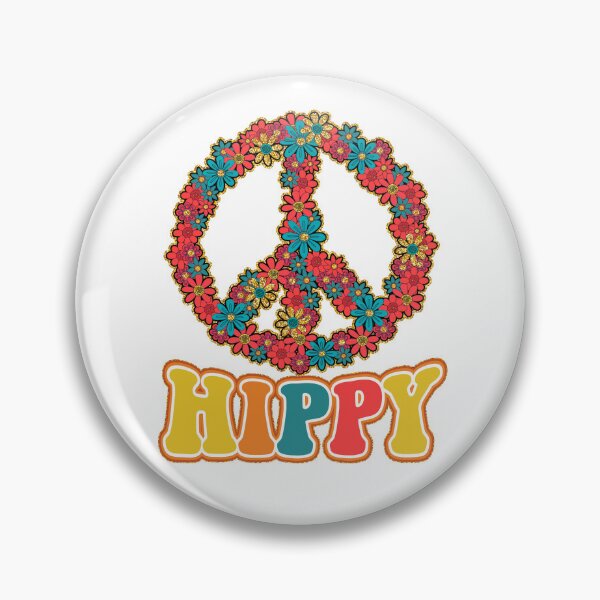 Item preview, Hippy love, flower power, and peace out designed and sold by Becky Hunter.
