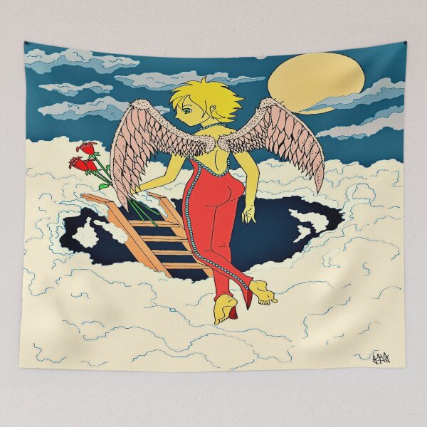 Item preview, Angel at The Stairway to Heaven designed and sold by Jacklyn G.  Jones.
