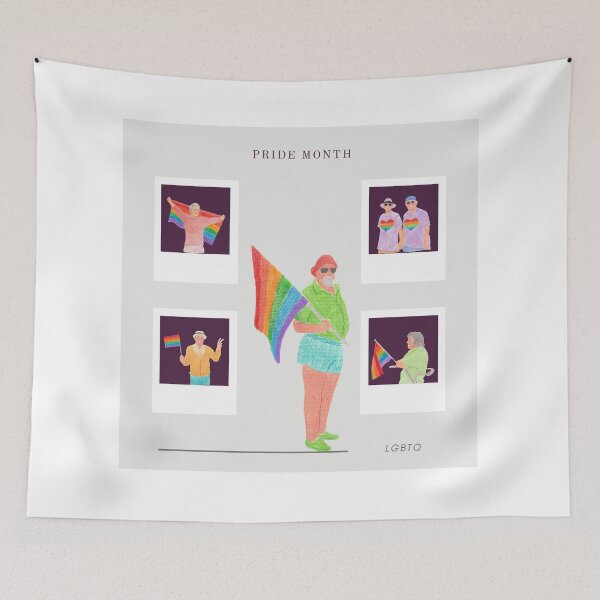 Item preview, pride month photo frame concept  designed and sold by Kavi Designs.