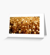 The Golden Sickle Greeting Card