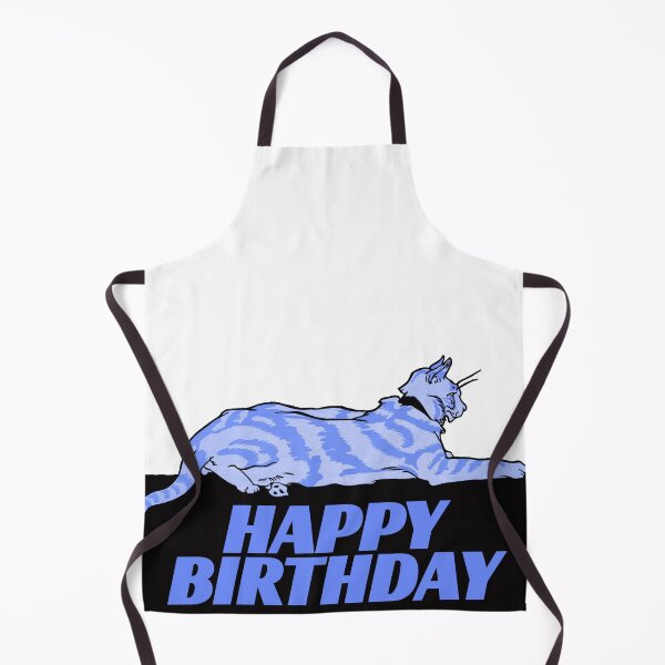 Item preview, Blue Antlers Cat's Happy Birthday: Edited From Merry Xmas (1921) Edward Penfield designed and sold by TeachUrb.