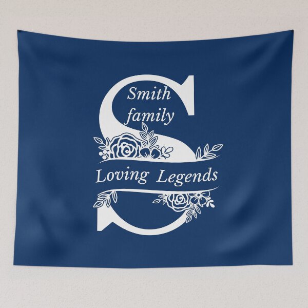 Item preview, Smith Family gift or present Monogram displays proud family characteristics designed and sold by Faelee.