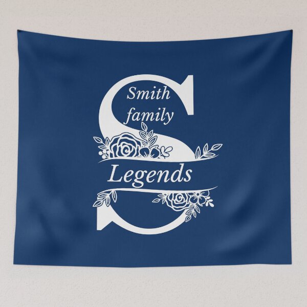 Item preview, Smith Family gift or present Monogram displays proud family characteristics designed and sold by Faelee.