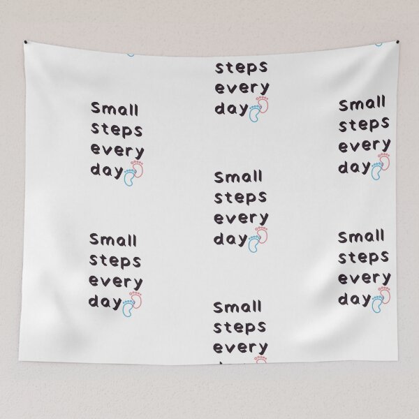 Item preview, Small steps every day designed and sold by Jaadueekala.
