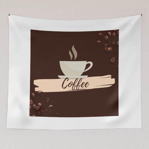 Item preview, coffee illustration poster designed and sold by Kavi Designs.