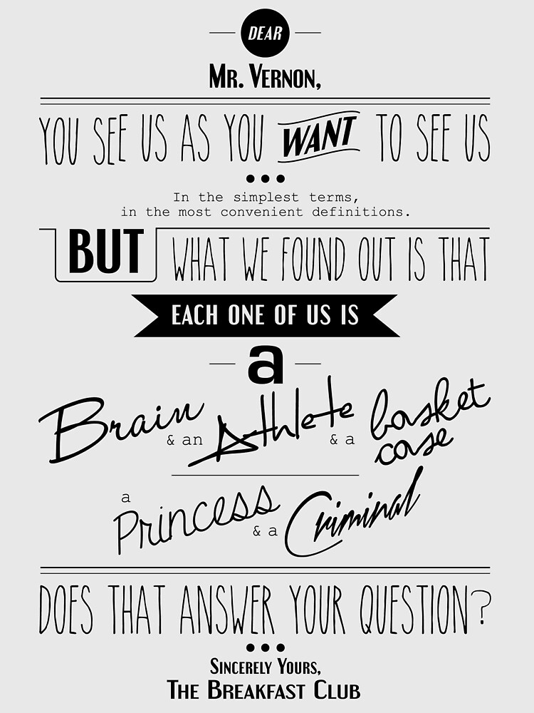 Quoted - Breakfast Club by kacndw