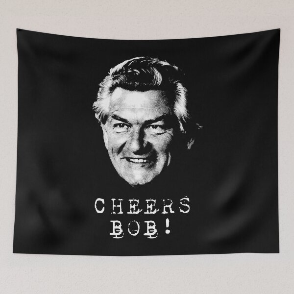 Item preview, Cheers Bob Hawke designed and sold by ShortJeanne.