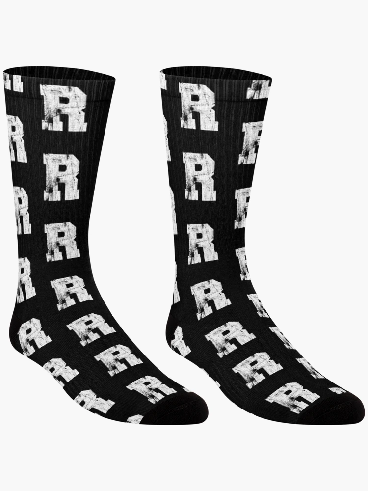 Thumbnail 3 of 5, Socks, Letter R, Initials designed and sold by FNStuff.