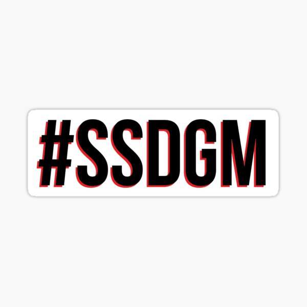 SSDGM Sticker