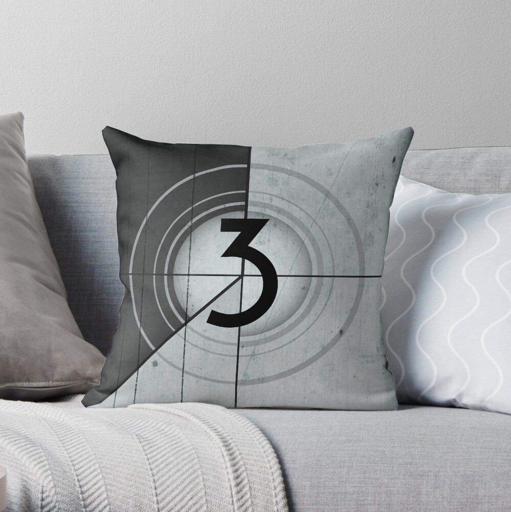 Countdown Throw Pillow
