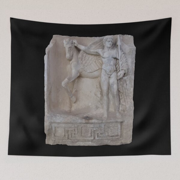 Item preview, Mythical Horse Creature Ancient Statue Aphrodisias Cut Out 2 designed and sold by taiche.