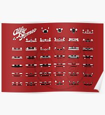 Alfa Romeo Familie Poster