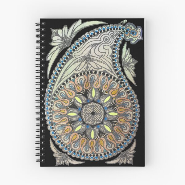 Item preview, Lotus Paisley in Neutral (vertical) designed and sold by ACarlo.
