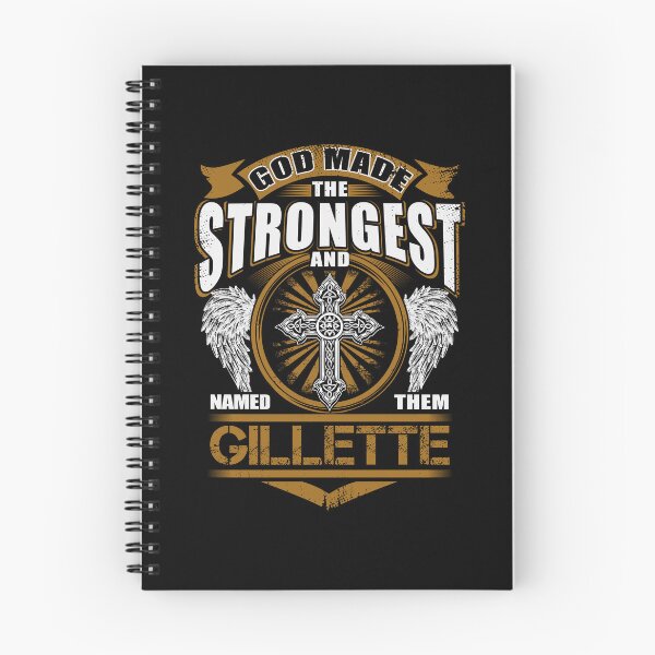 Item preview, Gillette Name T Shirt - God Found Strongest And Named Them Gillette Gift Item Tee designed and sold by lanawalton.