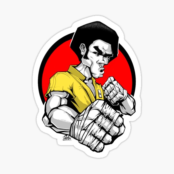 KUMITE JIM Sticker