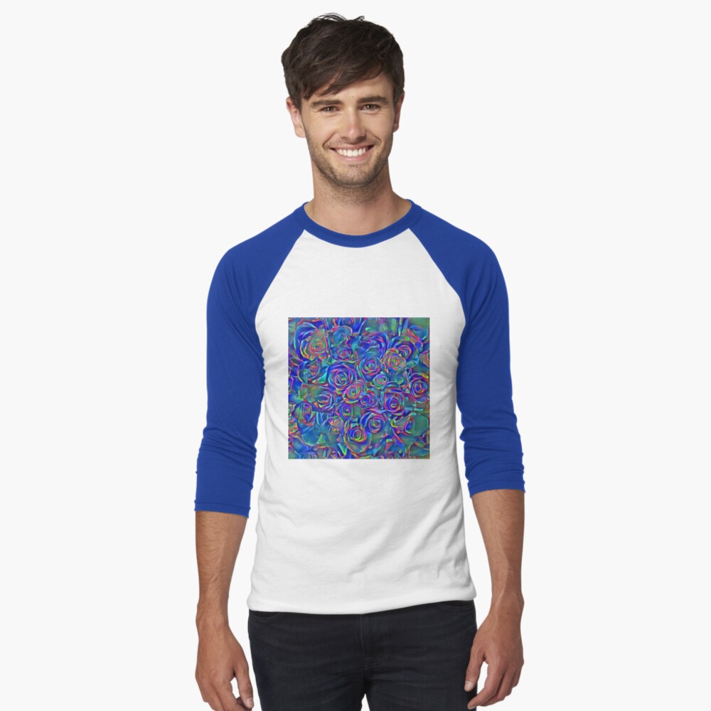 Item preview, Baseball ¾ Sleeve T-Shirt designed and sold by blackhalt.