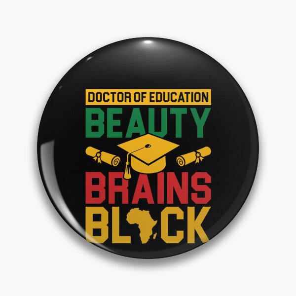 Item preview, Doctor Of Education Beauty Brains Black Shirt, Doctorate Graduation Shirt, Ed.D Shirt, Ed.D Graduation Shirt, EdD Dissertation Shirt designed and sold by aymob.