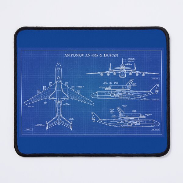 Artikelvorschau, Antonov An-225 & Buran  (Blueprint) entworfen und verkauft von BGALAXY.