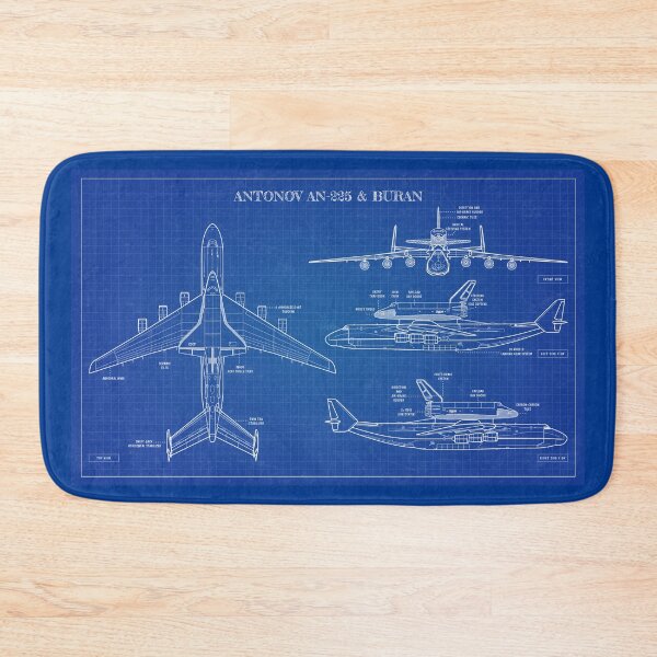 Item preview, Antonov An-225 & Buran  (Blueprint) designed and sold by BGALAXY.
