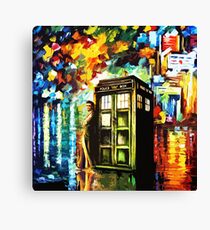 Time Lord Painting Art Canvas Print