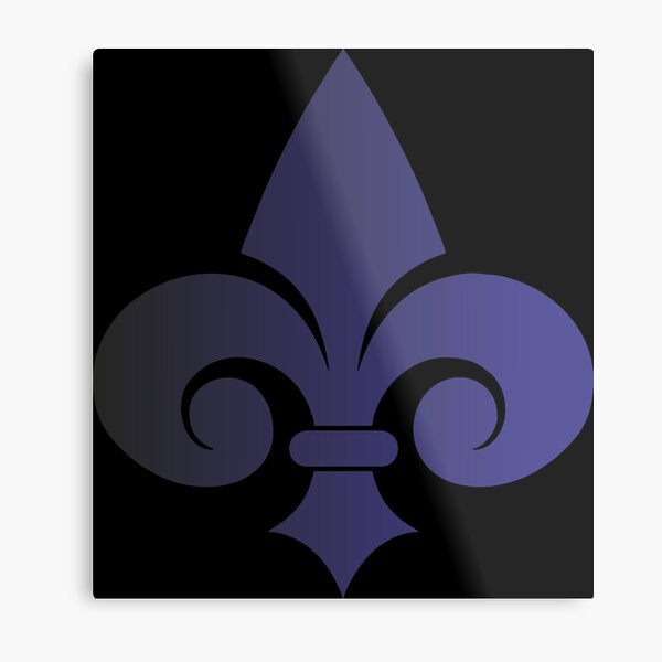 Fleur De Lys Metal Prints for Sale