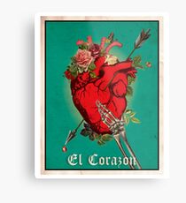 El Corazon Metal Print
