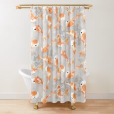 Japanese Koi Fish Shower Curtain