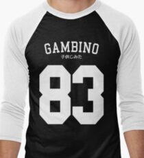 Camiseta ¾ bicolor para hombre Gambino Jersey