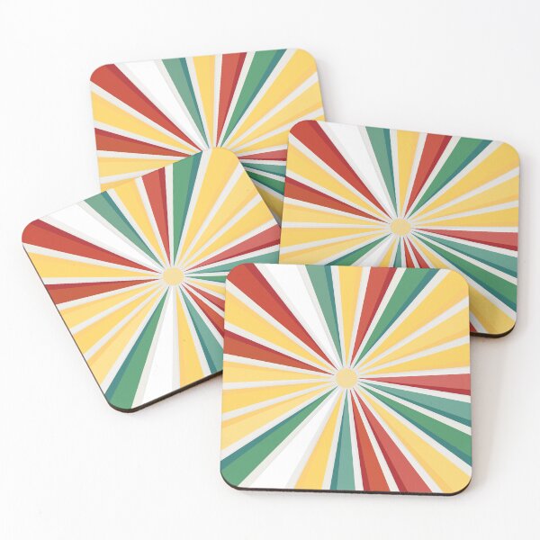 Item preview, Colorful Sunburst Pattern designed and sold by risingrocket.
