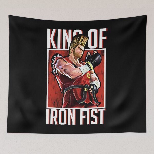 Item preview, Fighting Video Game King ò iron fist designed and sold by ShortJeanne.