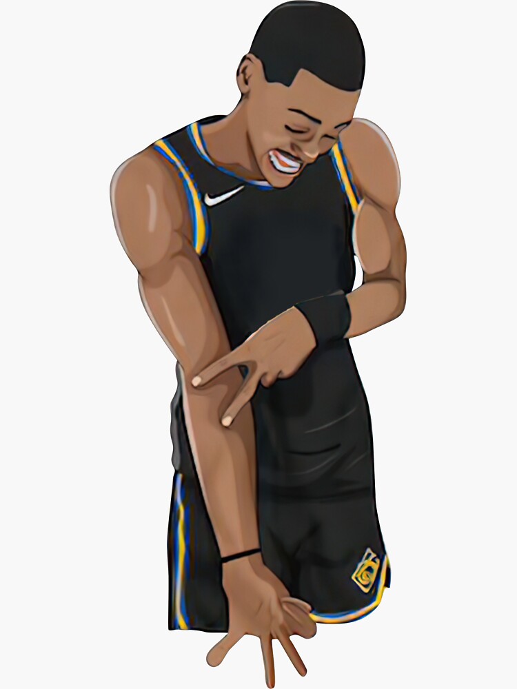 "Jordan Poole" Sticker for Sale by JameyLynnMarian Redbubble