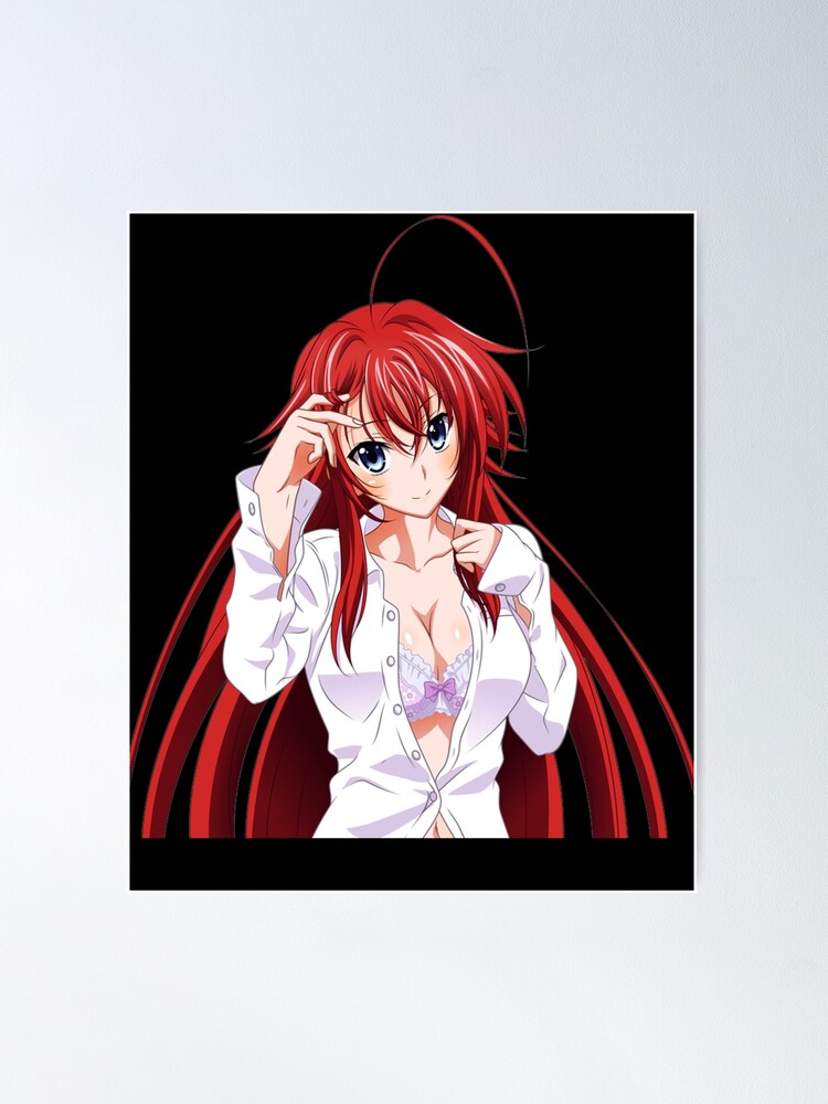 Rias And Issei Kissing Poster for Sale by narcocynic