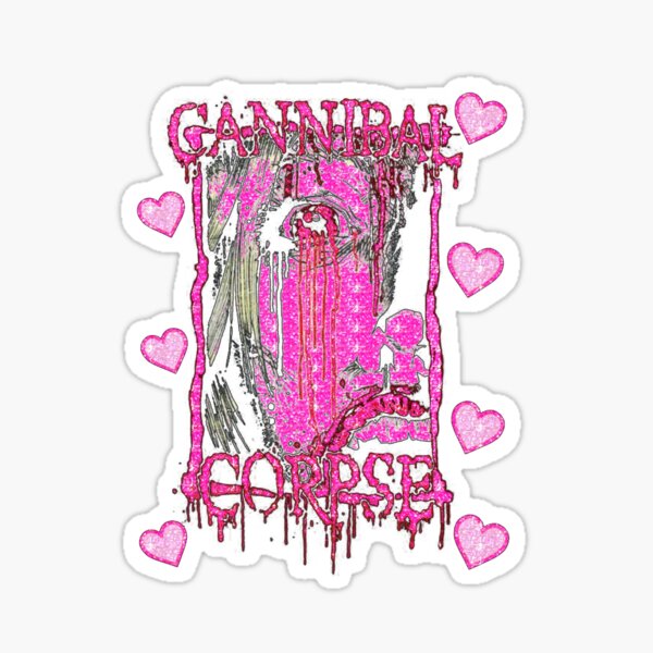 "lovers cannibal corpse best selling" Sticker for Sale by Coleman00