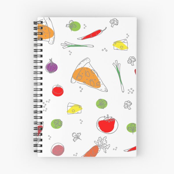 Item preview, Pizza Colorful Fruit Topping Pattern designed and sold by risingrocket.