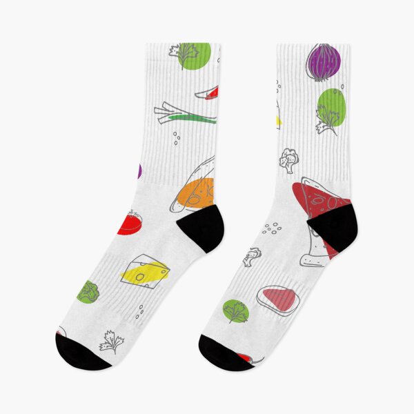 Item preview, Pizza Colorful Fruit Topping Pattern designed and sold by risingrocket.