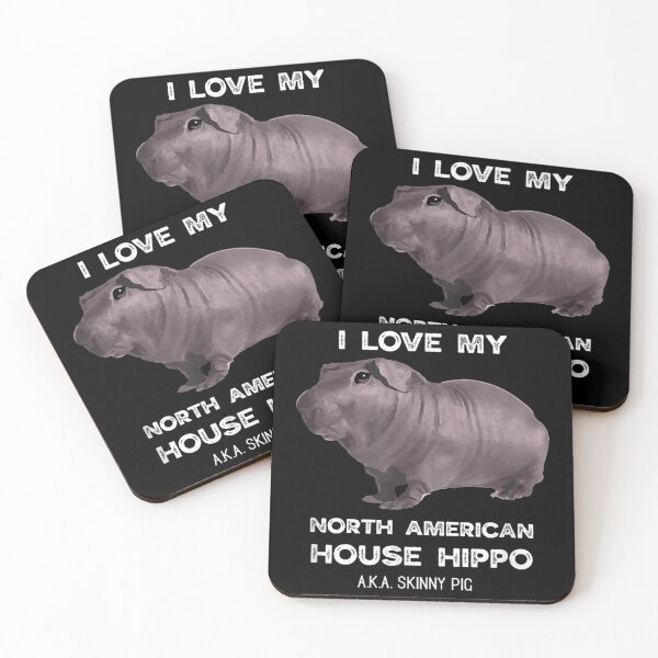 Item preview, I love my House Hippo Skinny Pig Owners designed and sold by DalyCobiso.
