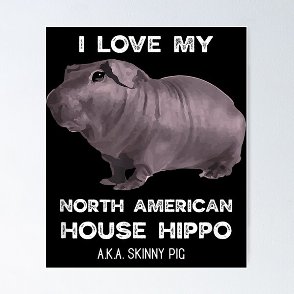 I love my House Hippo Skinny Pig Owners
