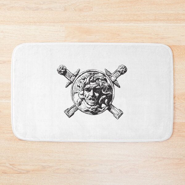 Item preview, Medusa Gorgon Head Shield and Swords designed and sold by DalyCobiso.
