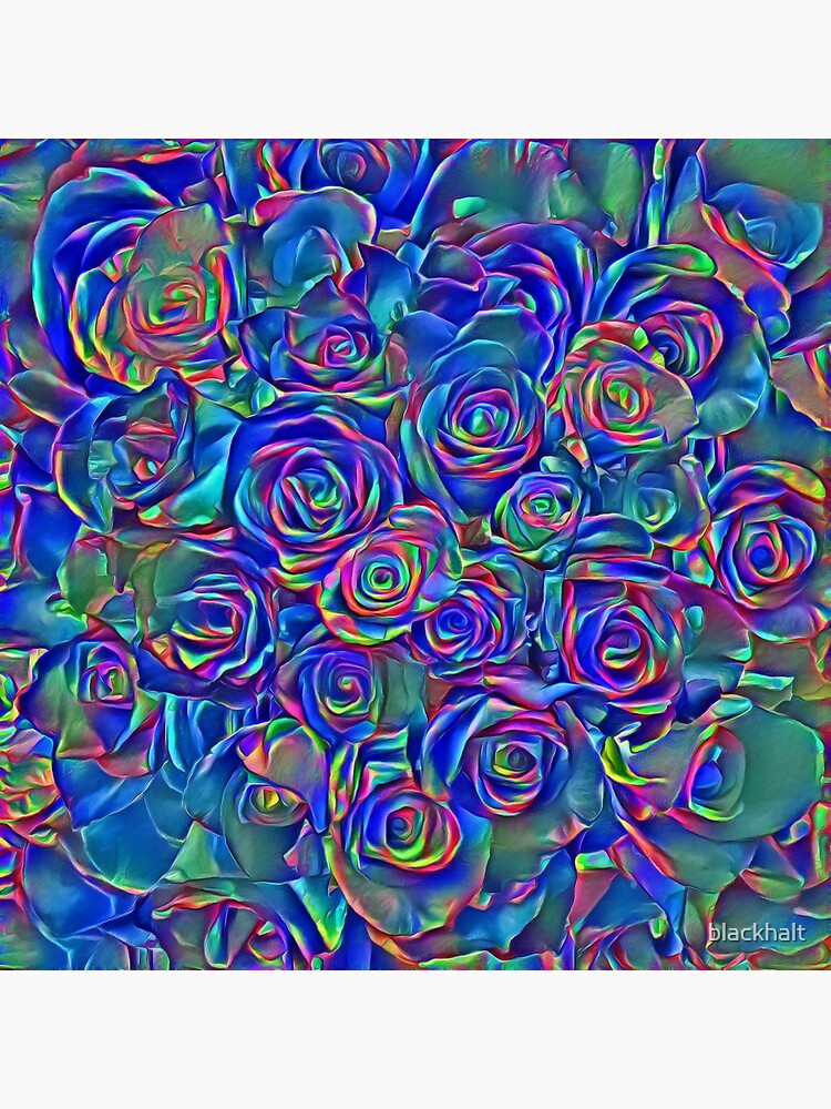 Roses of cosmic lights by blackhalt
